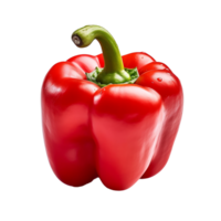 Red Capsicum, Red Capsicum Png, Transparent Background, AI Generated png