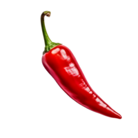 rood Chili, rood Chili png, transparant achtergrond, ai gegenereerd png