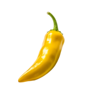 Gelb Chili, Gelb Chili png, transparent Hintergrund, ai generiert png