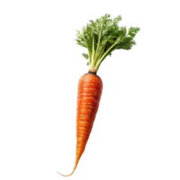 rosso carota, rosso carota png, trasparente sfondo, ai generato png