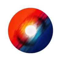 cirkel kader, cirkel kader png, cirkel kader stoutmoedig kleur, cirkel kader transparant achtergrond, ai gegenereerd png