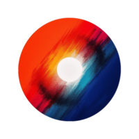 circulo marco, circulo marco png, circulo marco negrita color, circulo marco transparente fondo, ai generado png