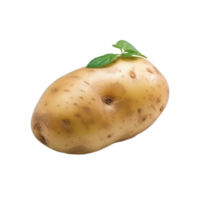 papa, patata png, transparente fondo, ai generado png