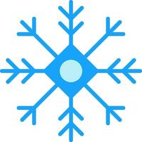 Ice crystal Vector Icon Design