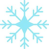 Snowflake Vector Icon Design