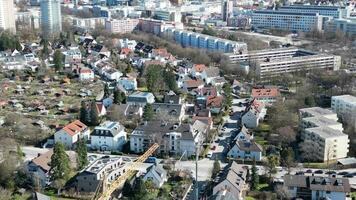European Aerial Urban View video