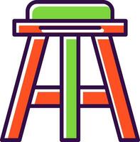 Stool Vector Icon Design