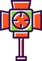 Reflector Vector Icon Design