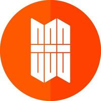 Folding Screen Vector Icon Design