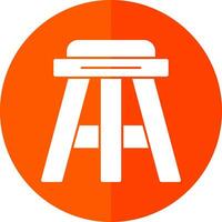 Stool Vector Icon Design