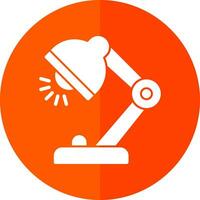 Desk Lamp Vector Icon Design