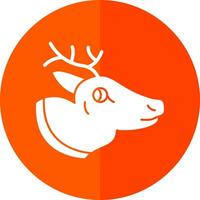 Reindeer Vector Icon Design