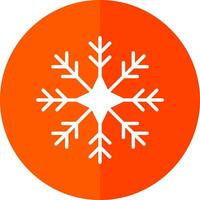 Snowflake Vector Icon Design