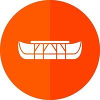 Eskimo kayak Vector Icon Design