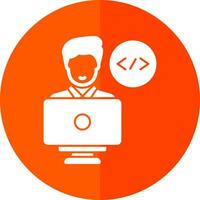 Programmer Vector Icon Design