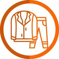 Outfit Vector Icon Design