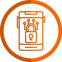 Cyber Security Vector Icon Design