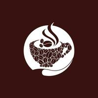 café taza icono y símbolo vector modelo ilustración