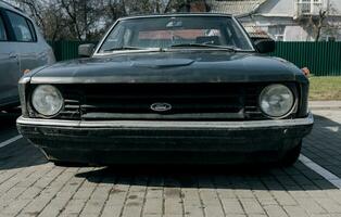 Minsk, Belarus, July  2023 - classic sports car Ford photo