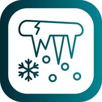 Icicle Vector Icon Design