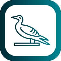 Northern gannet Vector Icon Design