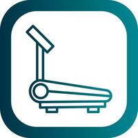 Treadmill Vector Icon Design