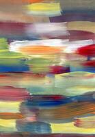 Colorful acrylic oil painting texture photo