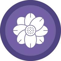 Arctic flower Vector Icon Design