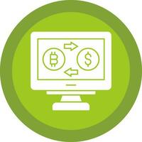 Cryptocurrency Vector Icon Design
