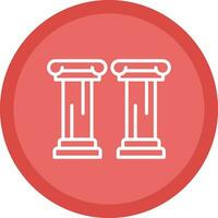 Column Vector Icon Design