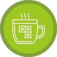 Hot cocoa Vector Icon Design