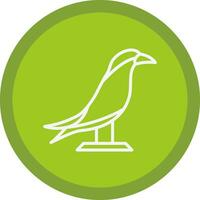 Arctic tern in flight Vector Icon Design