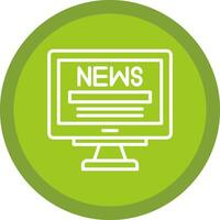 News Vector Icon Design