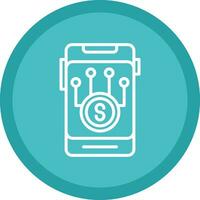 Digital Money Vector Icon Design