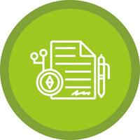 Smart Contracts Vector Icon Design