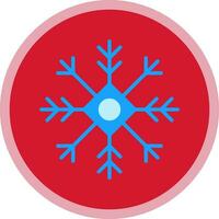 Ice crystal Vector Icon Design