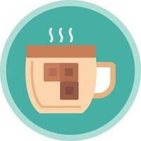 Hot cocoa Vector Icon Design