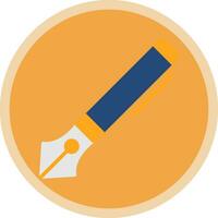 Ink Pen Vector Icon Design