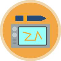 Graphic Tablet Vector Icon Design