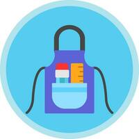 Apron Vector Icon Design