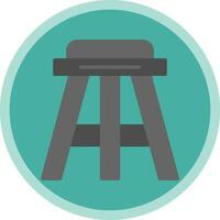 Stool Vector Icon Design