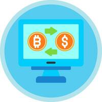 Cryptocurrency Vector Icon Design