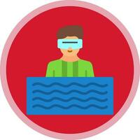 Floating Vector Icon Design