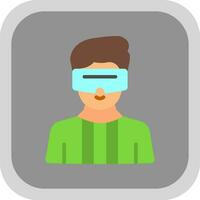 diseño de icono de vector de realidad virtual