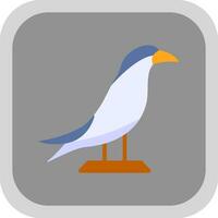 ártico golondrina de mar en vuelo vector icono diseño