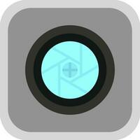 Diaphragm Vector Icon Design