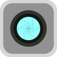 Diaphragm Vector Icon Design