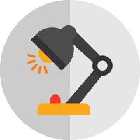 Desk Lamp Vector Icon Design