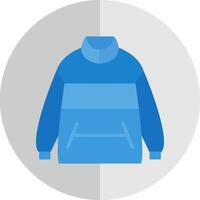 Winter jacket Vector Icon Design