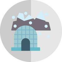 Arctic tundra Vector Icon Design